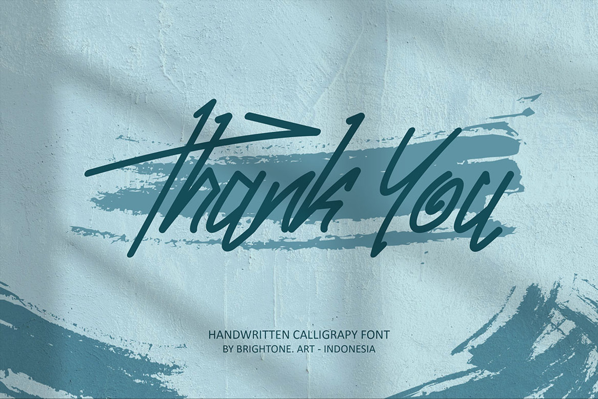 Artheim - Stylish Handwritten Font, a Script Font by Brightone (Photo 9 of 9)
