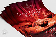 Galactic Sound Flyer Template V3, a Flyer Template by ThatsDesignArt (Thumbnail 5 of 6)