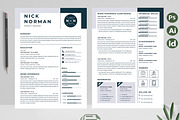 Best Resume Template, a Resume Template by Attractive Resume (Thumbnail 2 of 3)