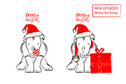 Christmas Collection - cute animals, an Animal Illustration by MM Studio (Thumbnail 12 of 12)