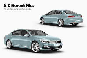 Sedan Mockup 3