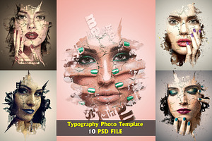 Typography Photo Template