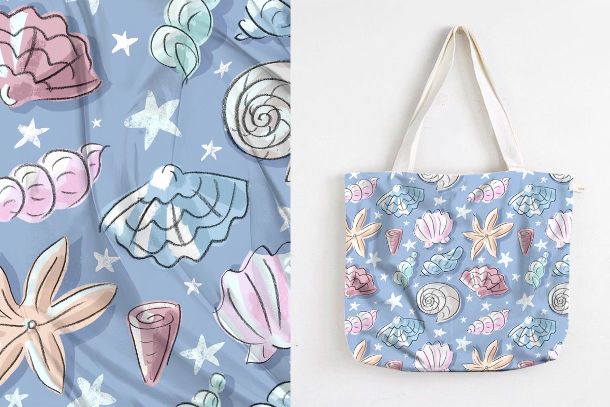 Vector seamless patterns, a Pattern Graphic by Melniklenart (Photo 3 of 10)