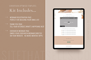 Webinar Course Sales Funnel Template, a WordPress Template by Site That Sells (Thumbnail 2 of 4)