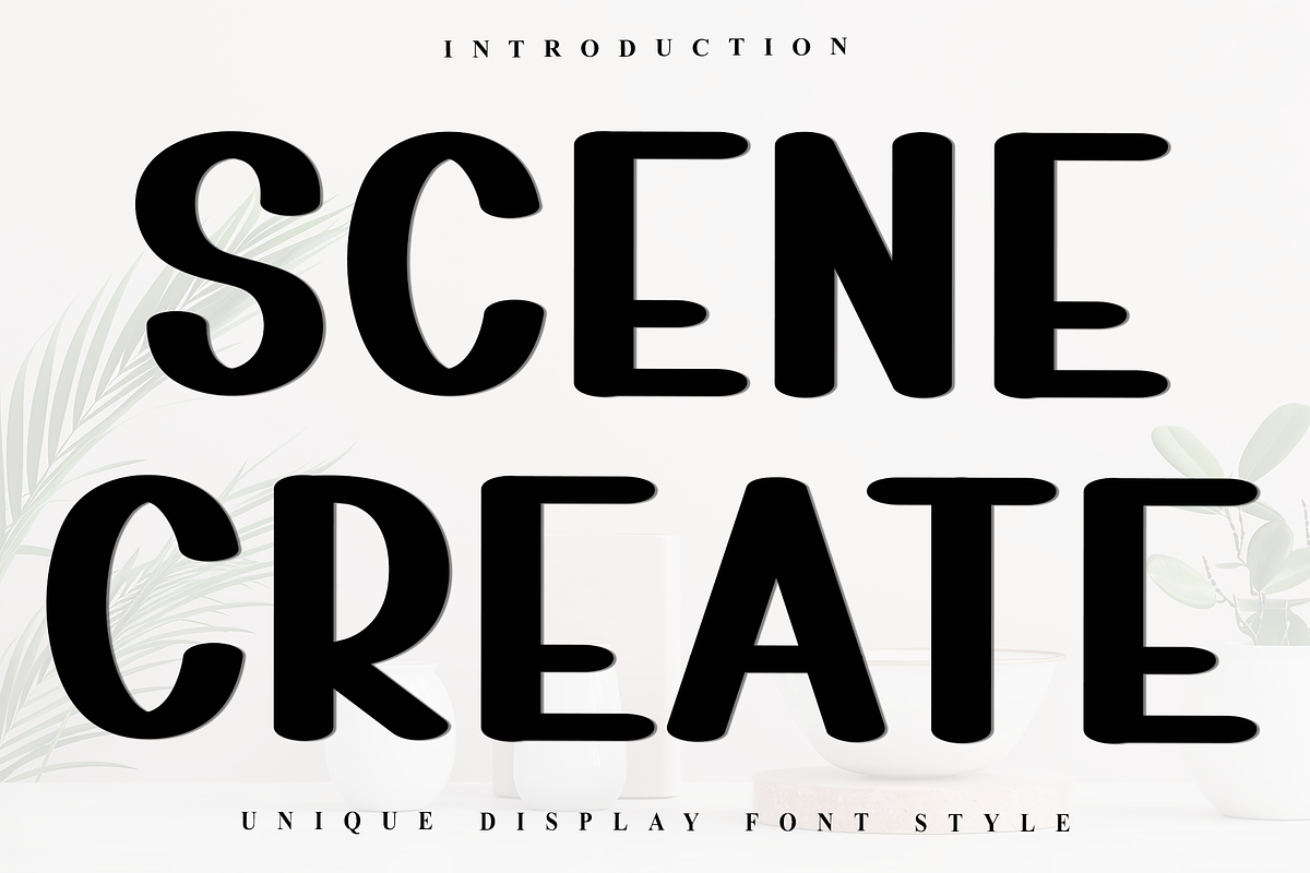 Scene Create, a Script Font by InermediaSTUDIO (Photo 1 of 8)