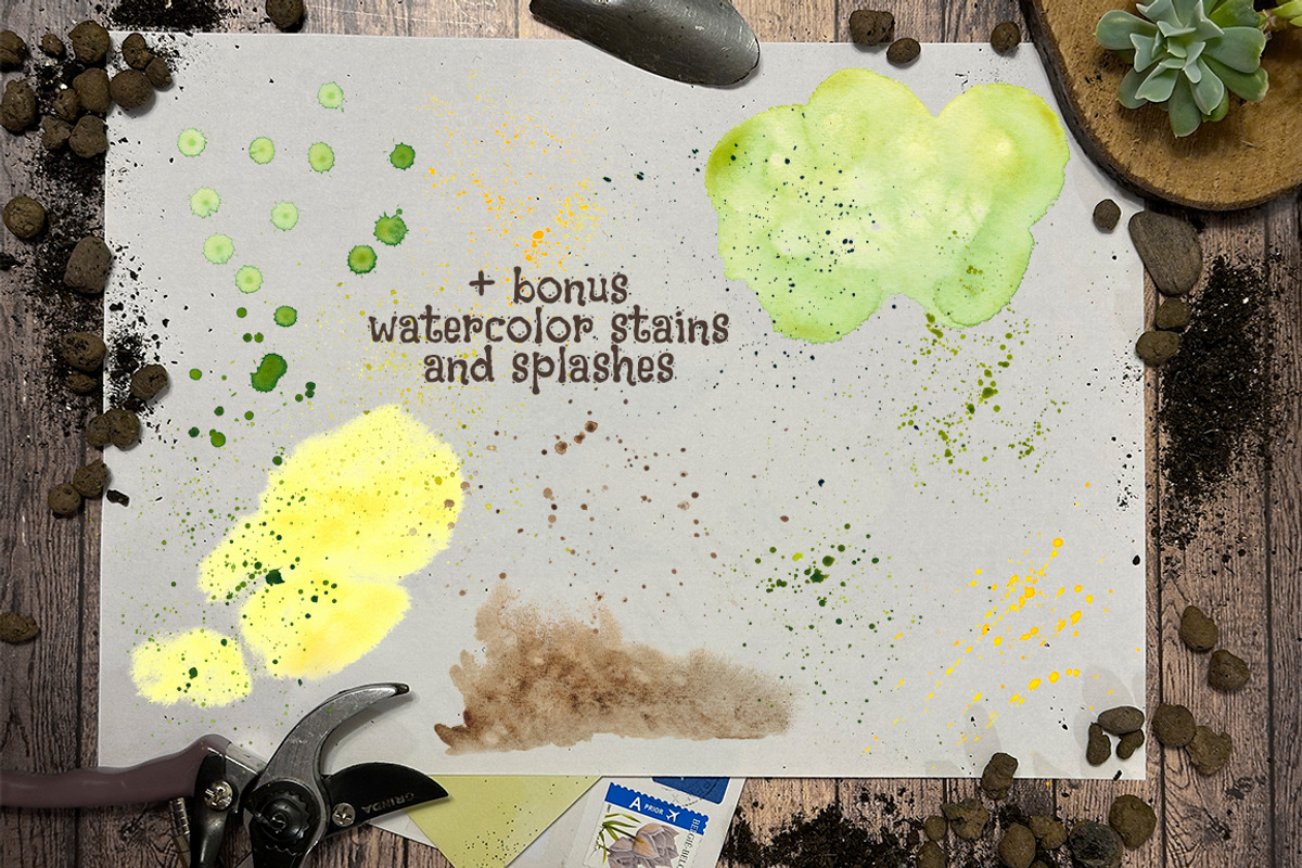 Spring bulbous flowers watercolor, an Object Illustration by DemiLena (Photo 10 of 12)