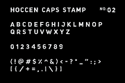 HOCCEN CAPS Display Font, a Font by SON OF THIRTEEN (Thumbnail 4 of 6)