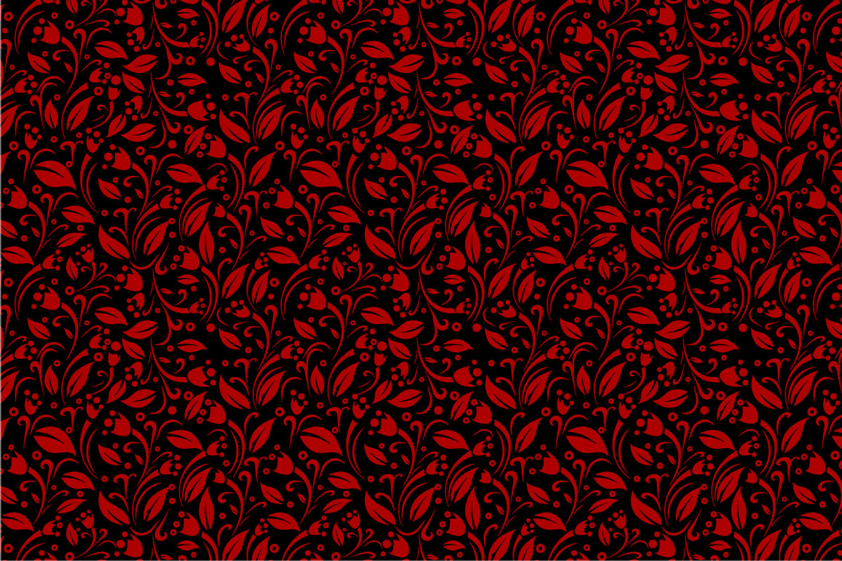 12 floral seamless patterns, a Pattern Graphic by mnke art studio (Photo 3 of 5)