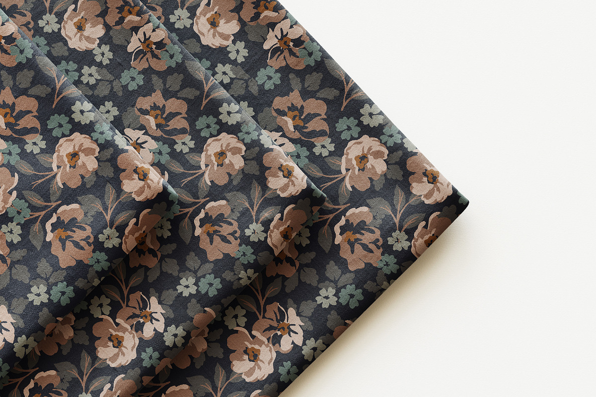 Vintage Floral Seamless Pattern, a Pattern Graphic by StudioGlouna (Photo 5 of 11)