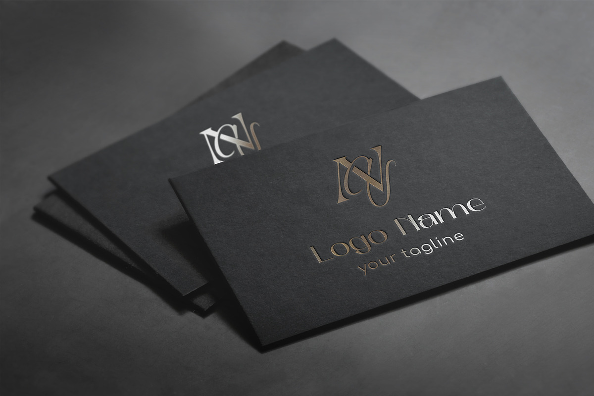 NA classy monogram, a Branding & Logo Template by Alexandra De Angelis (Photo 6 of 6)