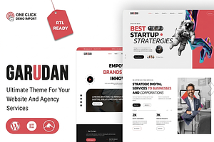 Garudan - Agency WordPress Theme, a WordPress Template by ThemesRain