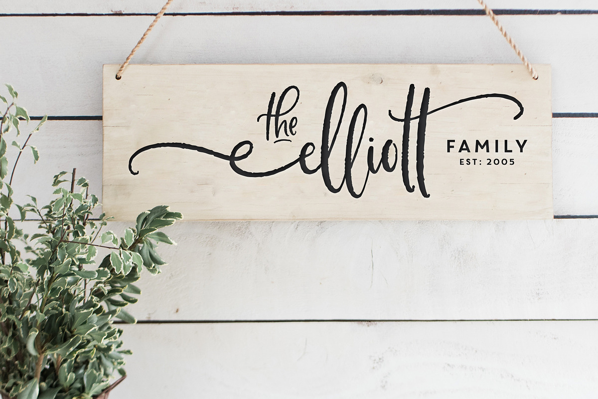 Buttermilk Farmhouse Type & Graphics preview 4