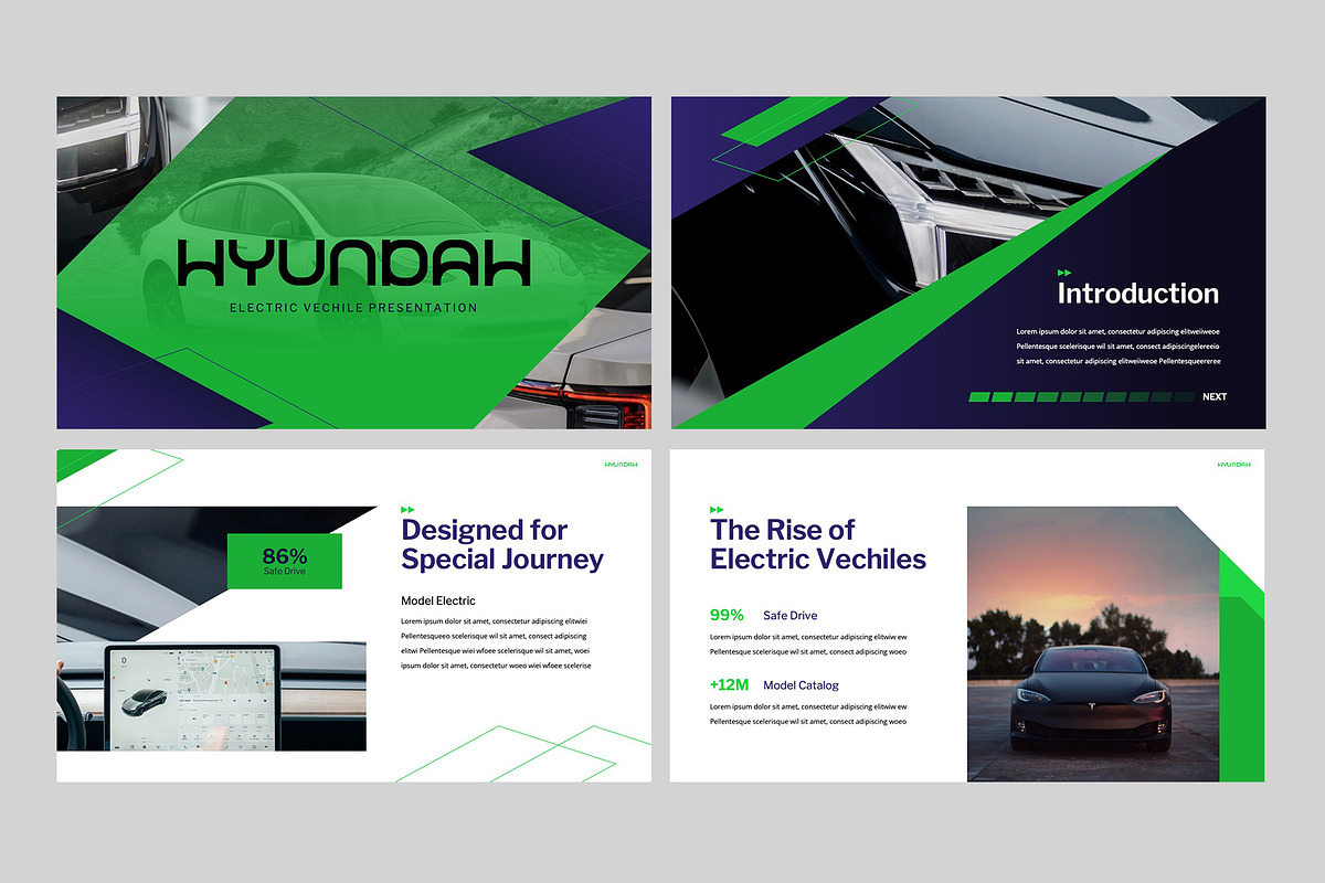 HYUNDAH - Electric Vehicle GS, a Presentation Template by rgbryand (Photo 2 of 9)
