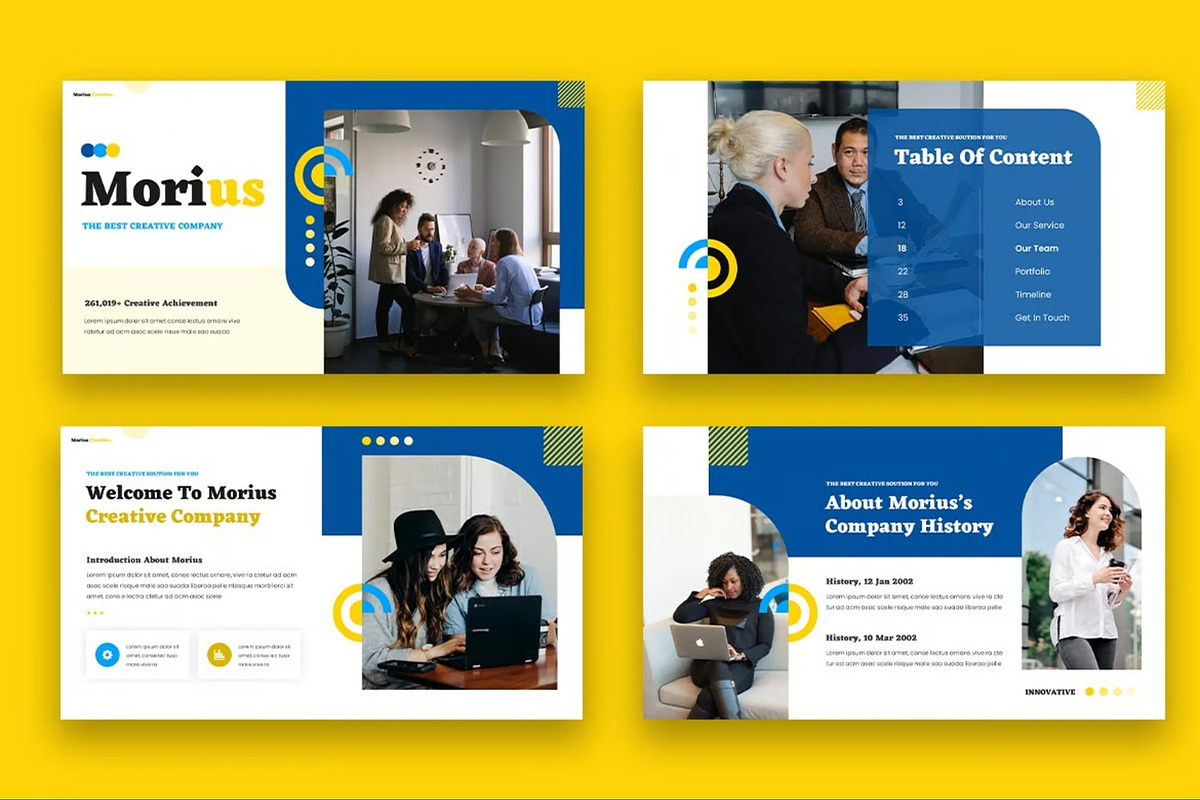 Morius - Creative Company Keynote, a Presentation Template by Fit-tee (Photo 6 of 6)