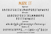 MARK IT marker handwritten font, a Handwritten Font by Yuliya Derbisheva (Thumbnail 10 of 13)