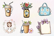 Flower Nurse Life Coquette Coastal, an Illustration by CreationArt (Thumbnail 3 of 8)
