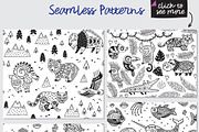 Creative Coloring Pages #2, a Pattern Graphic by PenguinHouse (Thumbnail 4 of 11)