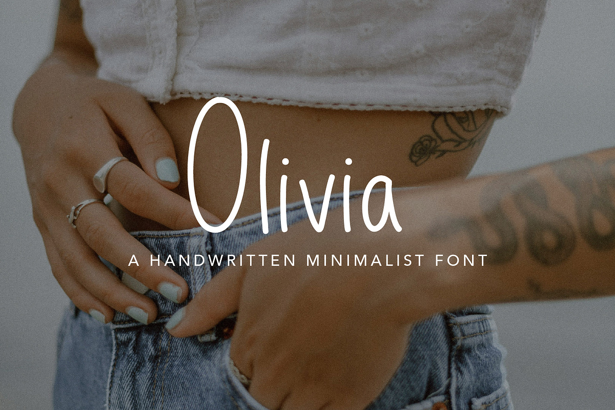 Olivia Font, a Sans Serif Font by Eike Creative (Photo 1 of 4)