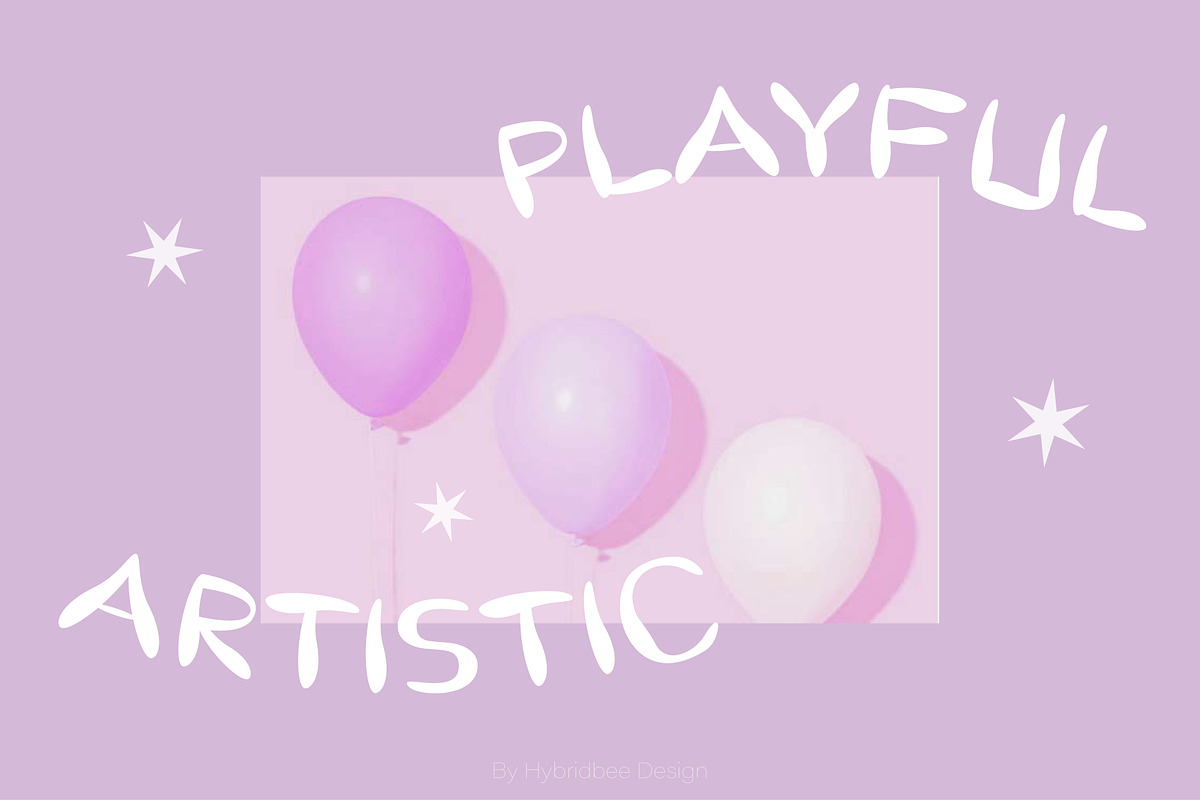 GRAPE CANDY – Sans Serif font, a Sans Serif Font by Hybridbee Design (Photo 2 of 10)