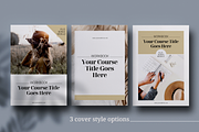 eCourse Workbook Canva template, a Magazine Template by 3.14&Co (Thumbnail 4 of 12)