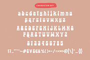 Cosmed Retro - Psychedelic Font, a Serif Font by HansCo Studio (Thumbnail 8 of 9)
