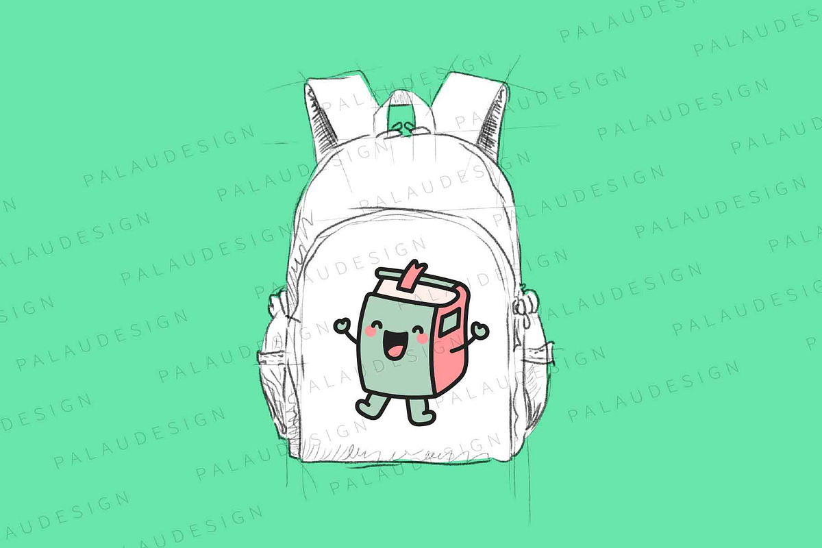 Cute Kawaii Books Characters, an Education Illustration by Palau (Photo 8 of 12)