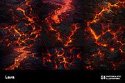 Lava. 51 images, a Texture Illustration by Handmadefont (Thumbnail 6 of 13)
