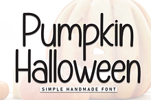 Pumpkin Halloween | Script Font