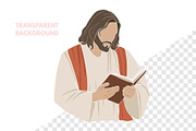 Jesus Christian Illustration, a Person Illustration by ⋒DesignECShop⋒ (Thumbnail 2 of 3)