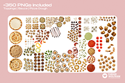 Pizza Build Kit | Modular PSD Mockup, a Product Mockup by Fabian Wolfram (Thumbnail 4 of 8)