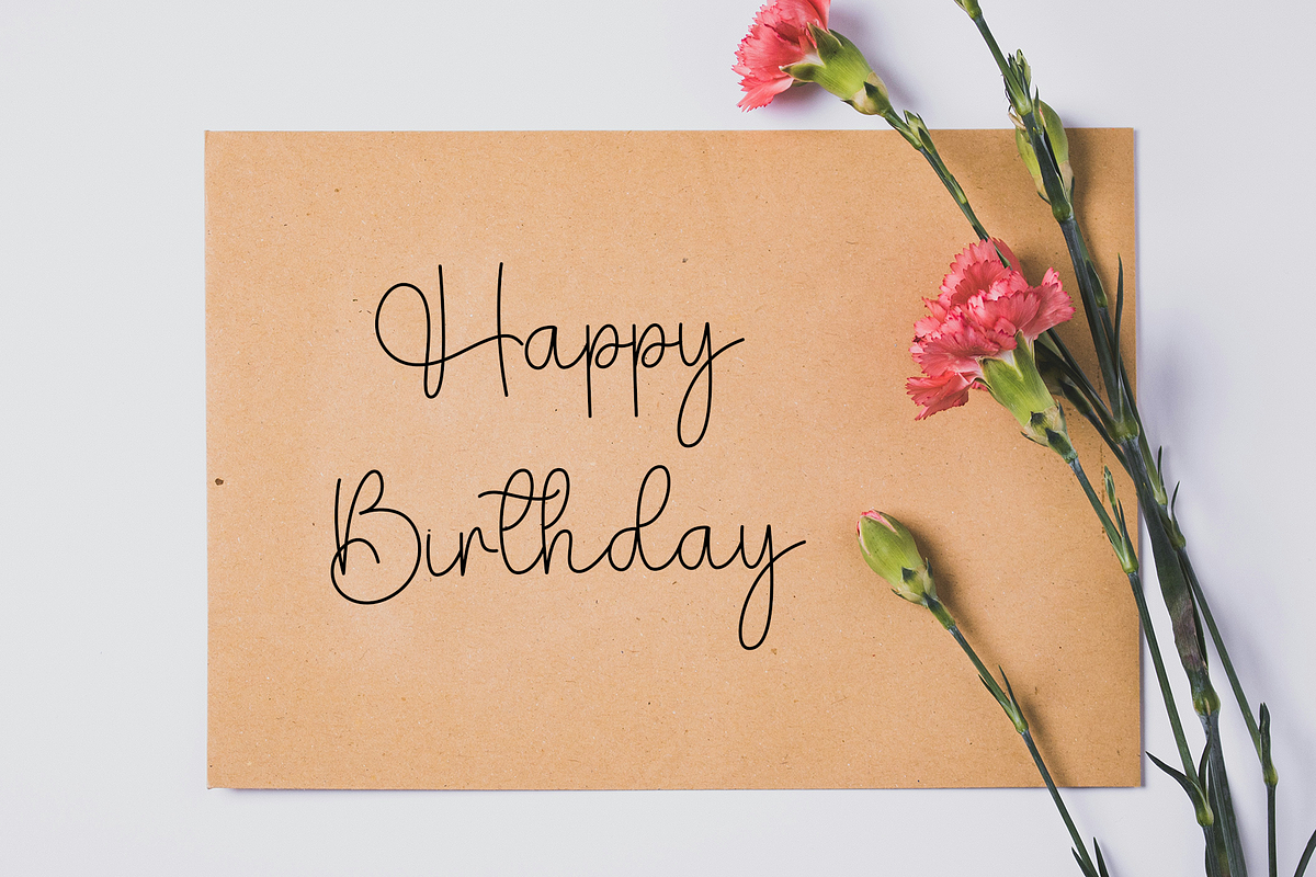 Nostalgia Valentine, a Handwritten Font by FreshTypeINK (Photo 4 of 8)