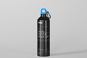 Metal Bottle Mockup 3 Set, a Cups & Container Mockup by PaperMoon (Thumbnail 3 of 4)