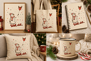 Funny Retro Vintage Christmas Bundle, an Object Graphic by Daisy Design (Thumbnail 19 of 19)