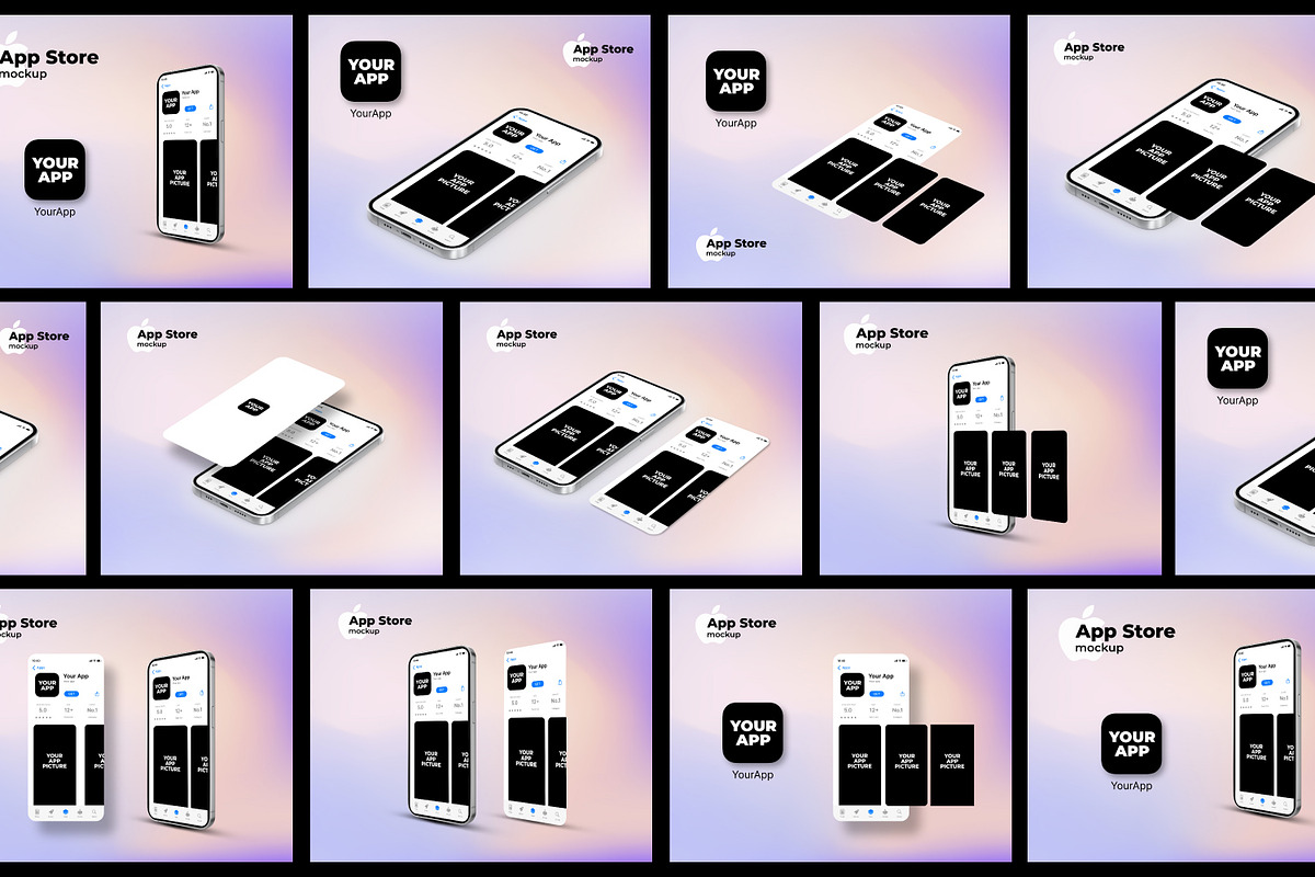 Mobile App mockup collection, a Mac Mockup by tinuwiell (Photo 9 of 9)
