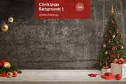Christmas backgrounds 1, a Templates & Theme by RSplaneta (Thumbnail 1 of 3)