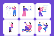 210 Work & Productivity Set, a Work Illustration by Creative Stall (Thumbnail 9 of 18)