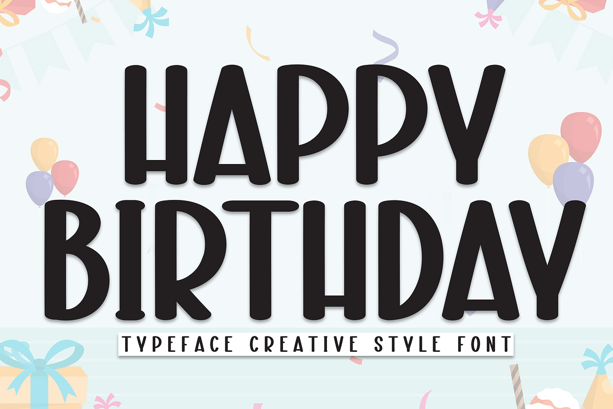 Happy Birthday | Script Font, a Script Font by Scratchones (Photo 1 of 7)