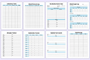 2025 Medical Planner Bundle Canva, a Stationery Template by Mustafiz (Thumbnail 6 of 7)