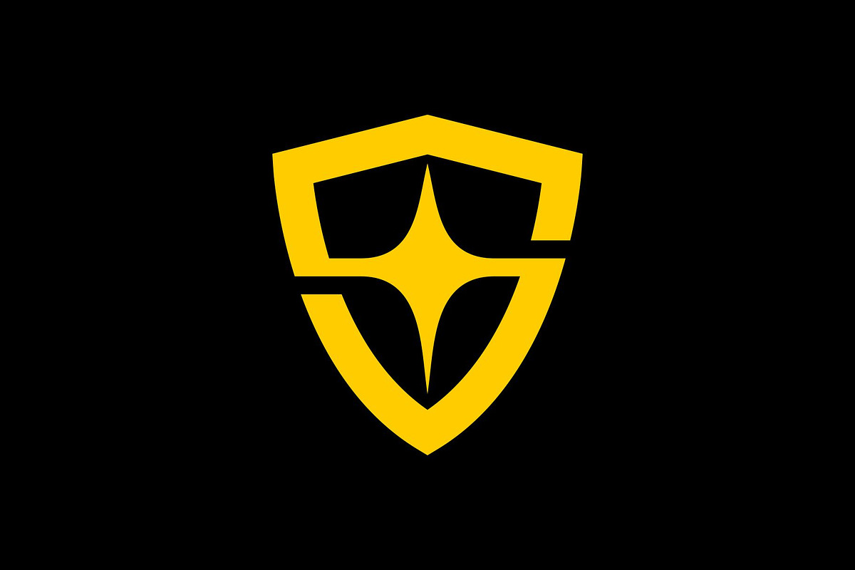 Letter s star spark shield logo, a Branding & Logo Template by Buqancreative (Photo 3 of 4)