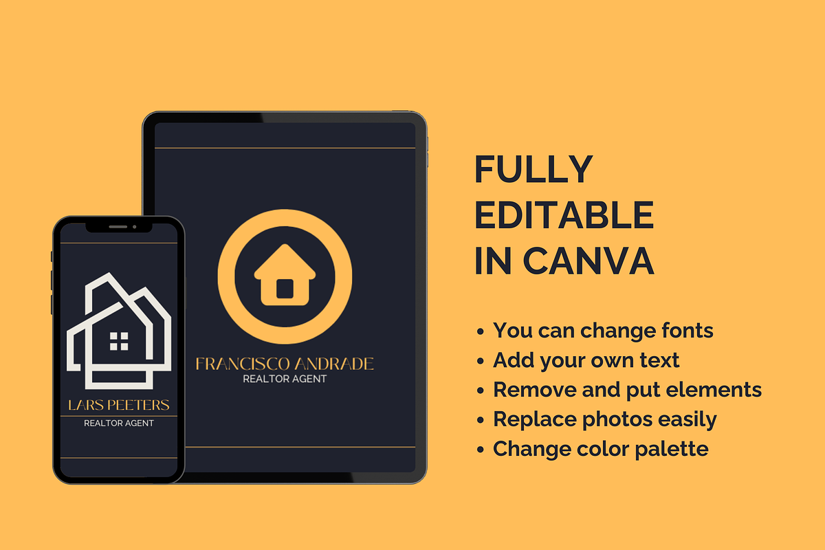 5 Realtor Agent Logo Templates, a Templates & Theme by TemplateCastleStore (Photo 9 of 9)