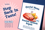 Bolder Hinger - Food Retro Font, a Slab Serif Font by Pandeka Studio (Thumbnail 5 of 9)