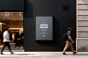 Street Poster Mockup, a Product Mockup by Design Squad (Thumbnail 4 of 4)