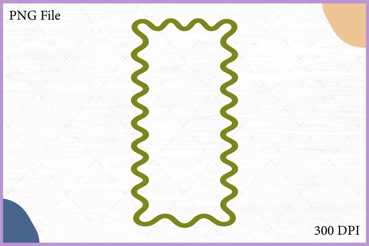 Squiggly Outline Coquette Frame Set, a Decorative Illustration by Gfx Expert Team (Photo 6 of 10)