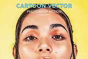 Cartoon Vector Photoshop Action, an Action Add-On by JLDesignsPH (Thumbnail 1 of 4)