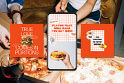 Fast Food Instagram Template Kit, a Social Media Template by Mila Estudio (Thumbnail 2 of 6)