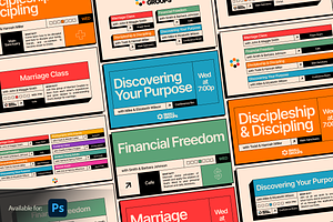 Church Event & Social Media Graphics