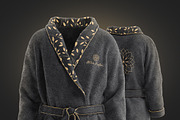 Hotel Bathrobe Mockup, an Apparel Mockup by rebrandy (Thumbnail 10 of 11)