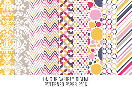 Indian Summer Pattern Paper Pack