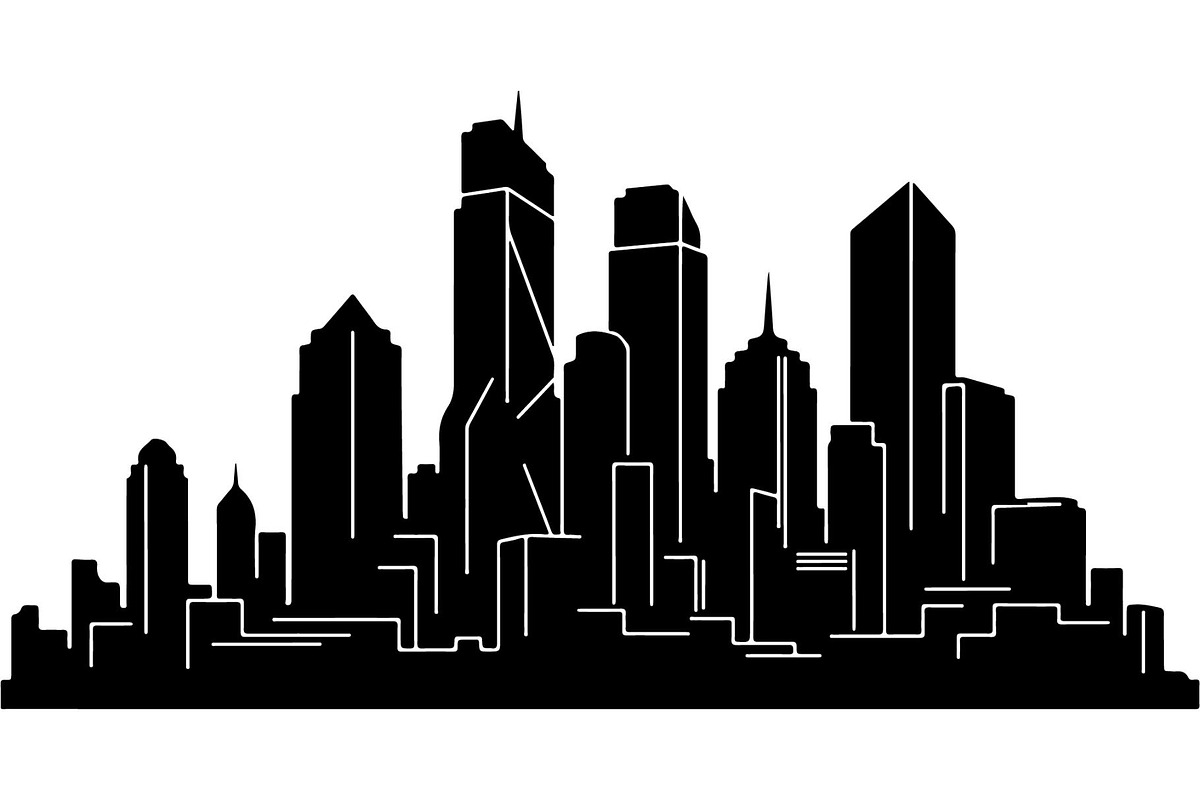 City Skyline Silhouette Bundle, an Object Graphic by Creativeshirt (Photo 9 of 20)