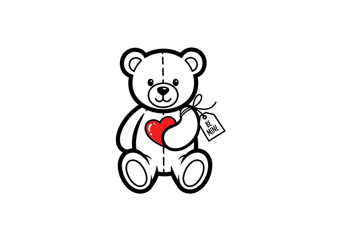 Cute Teddy Bear Love Vector Bundle, an Illustration by Designs_River (Photo 8 of 51)